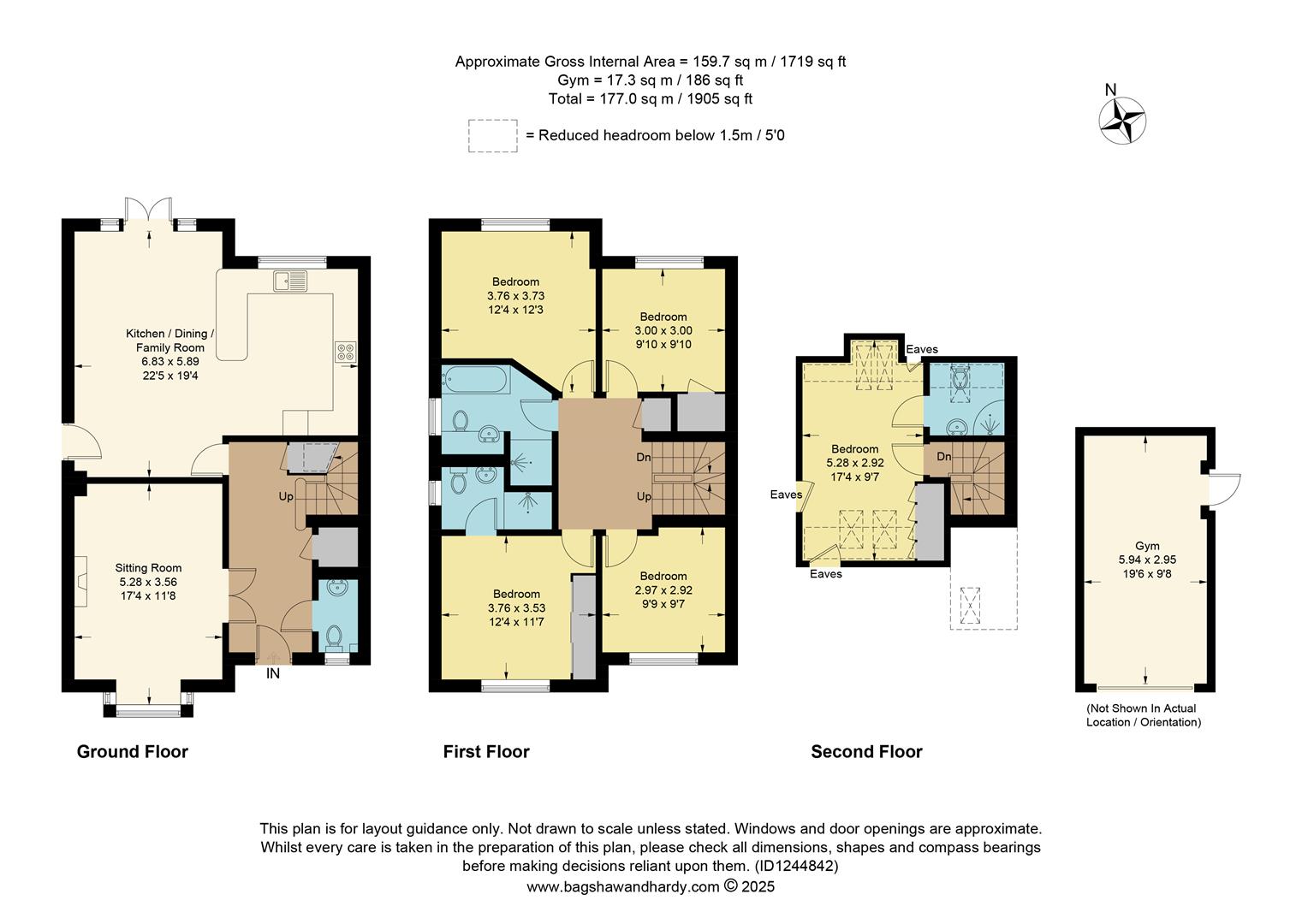 5, Gainsford Place, Oxted floorplan