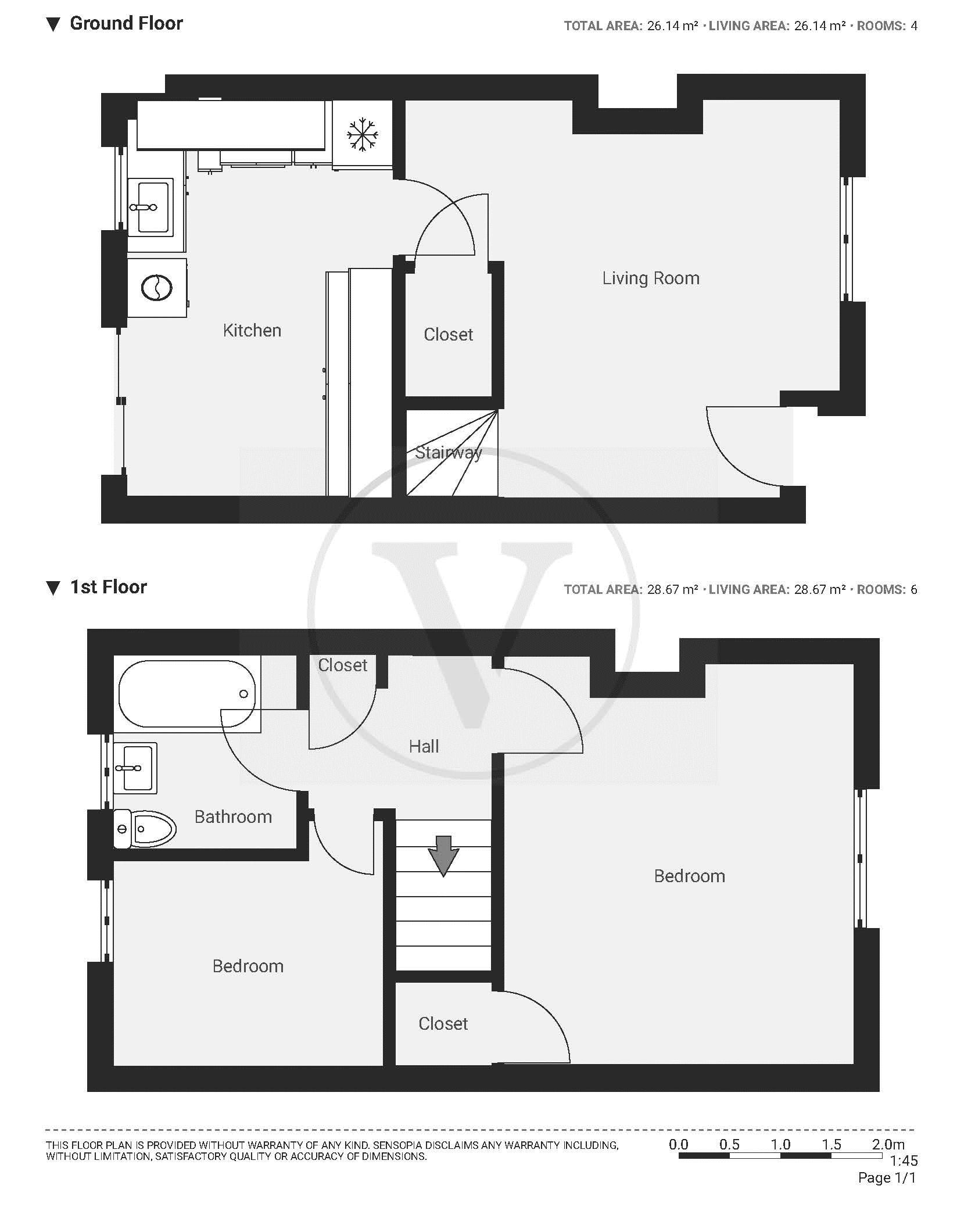 69, Risley Avenue, London floorplan