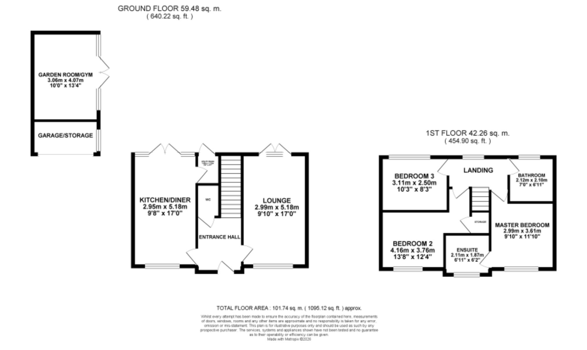 22 Brough Grove, Stoke-On-Trent floorplan