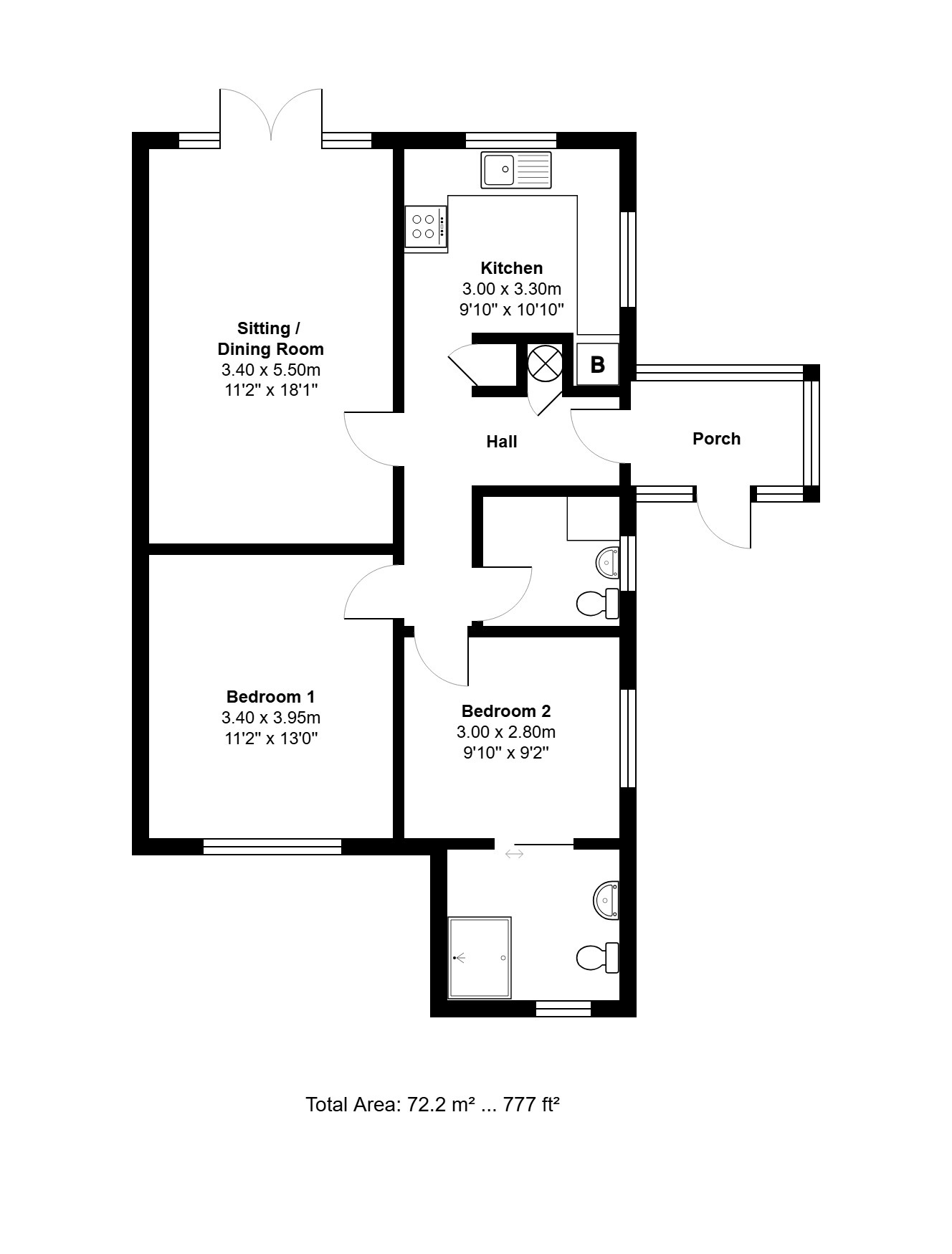 28, Edinburgh Way, King's Lynn floorplan