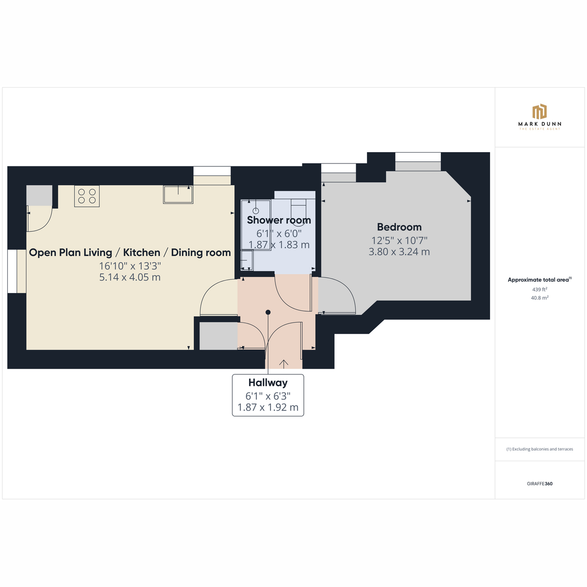 Flat Flat 2 School House, 45, Homefield Road, Exeter floorplan