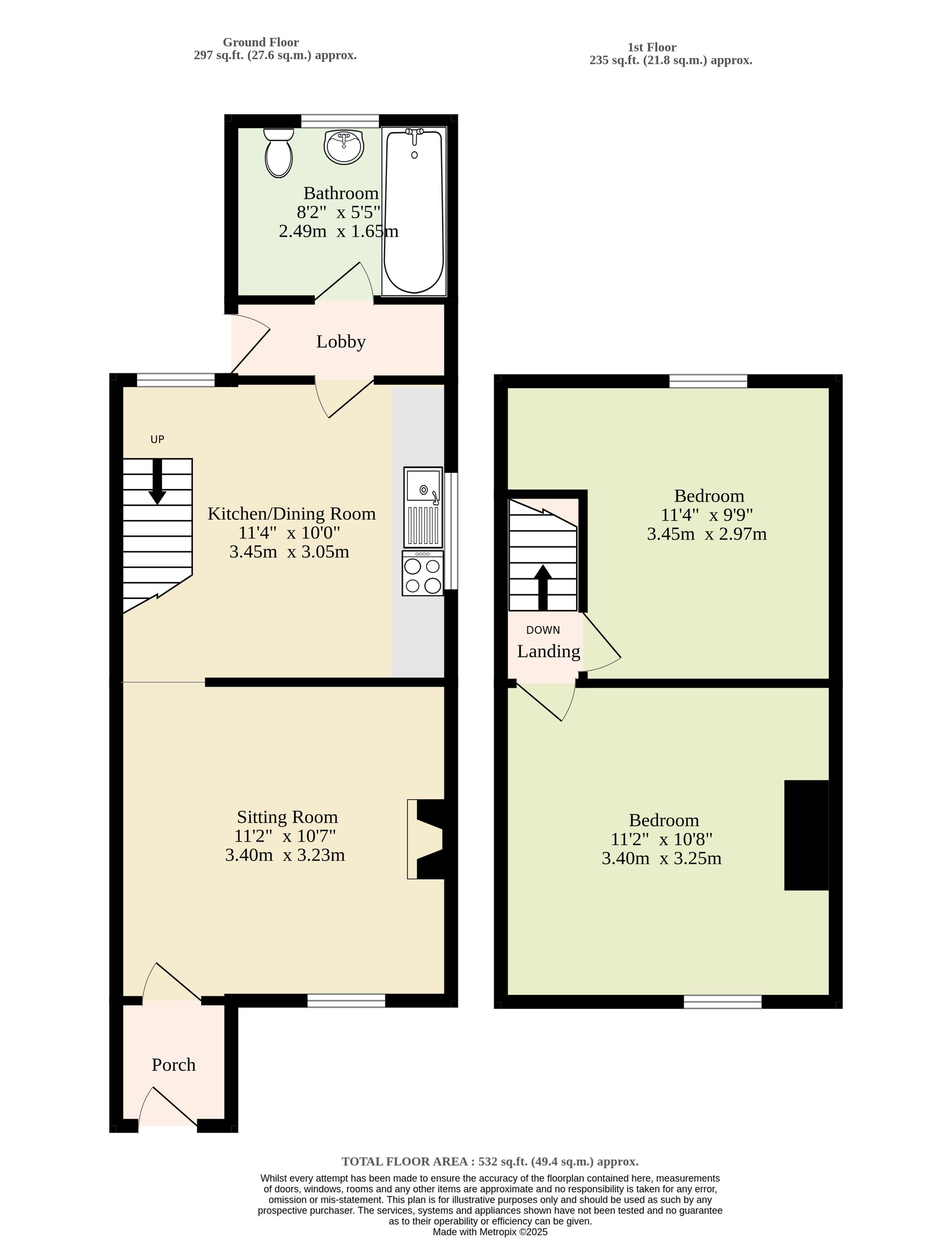 156 Pakefield Street, Lowestoft floorplan