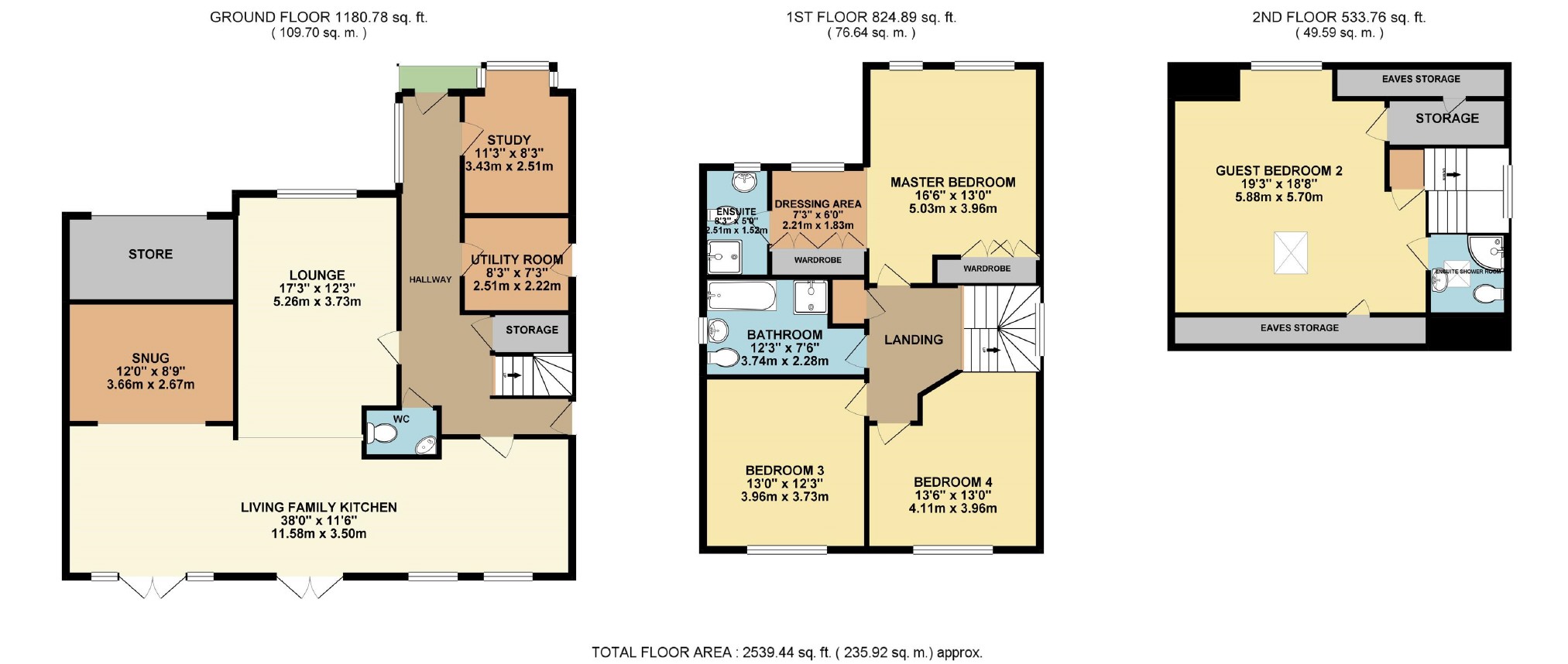 4 Bedrooms Detached house for sale in Dawson Court, Harrogate, North Yorkshire HG3