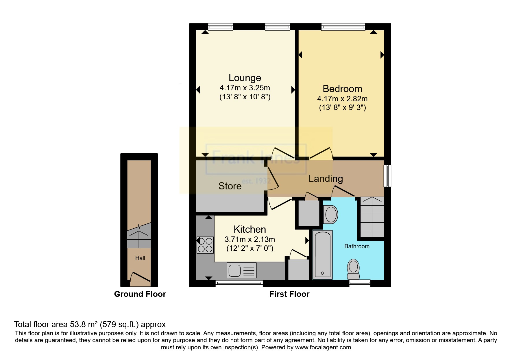 13, Abbotts Barn Close, Derbyshire floorplan
