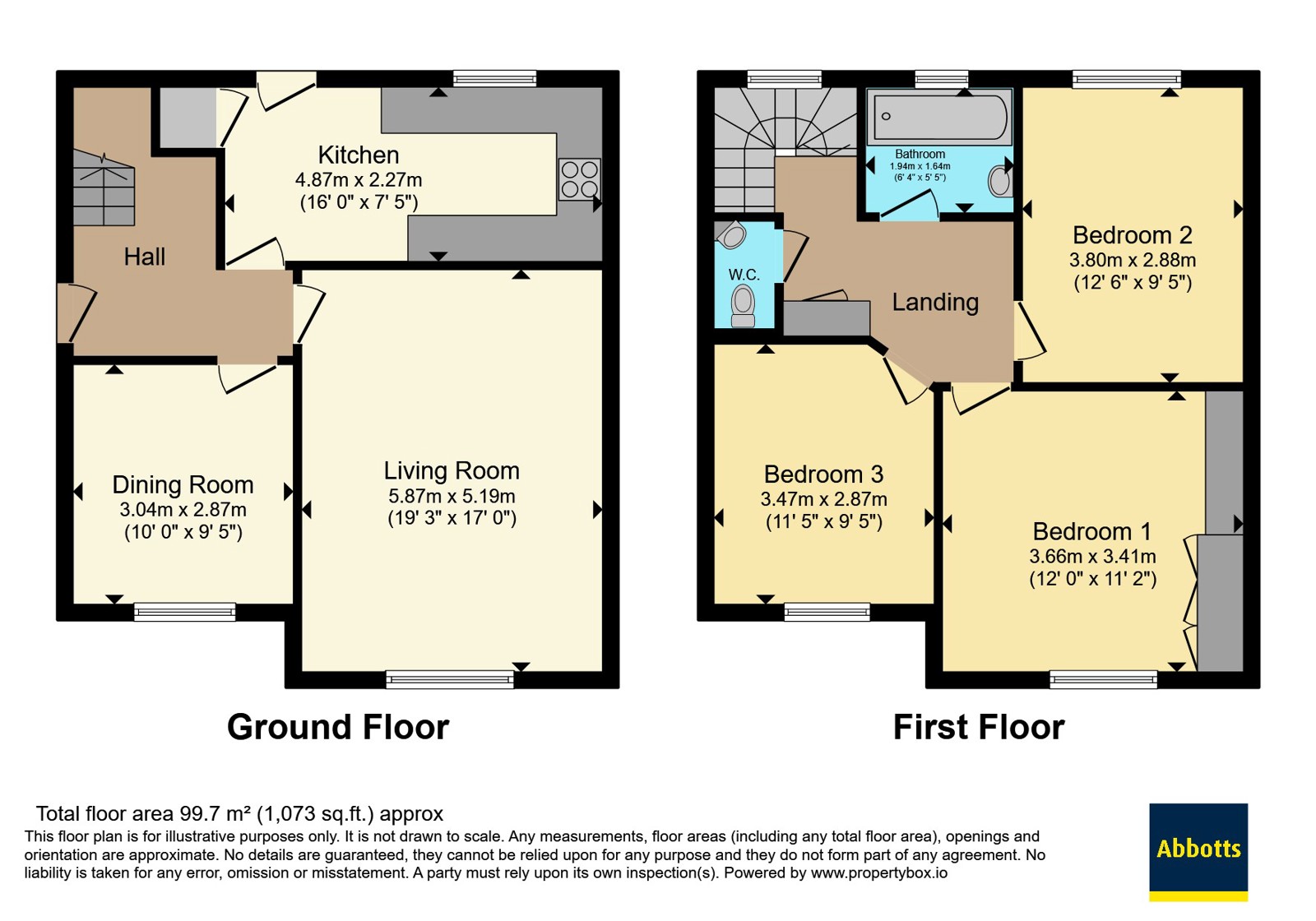 70, Shakespeare Road, Suffolk floorplan