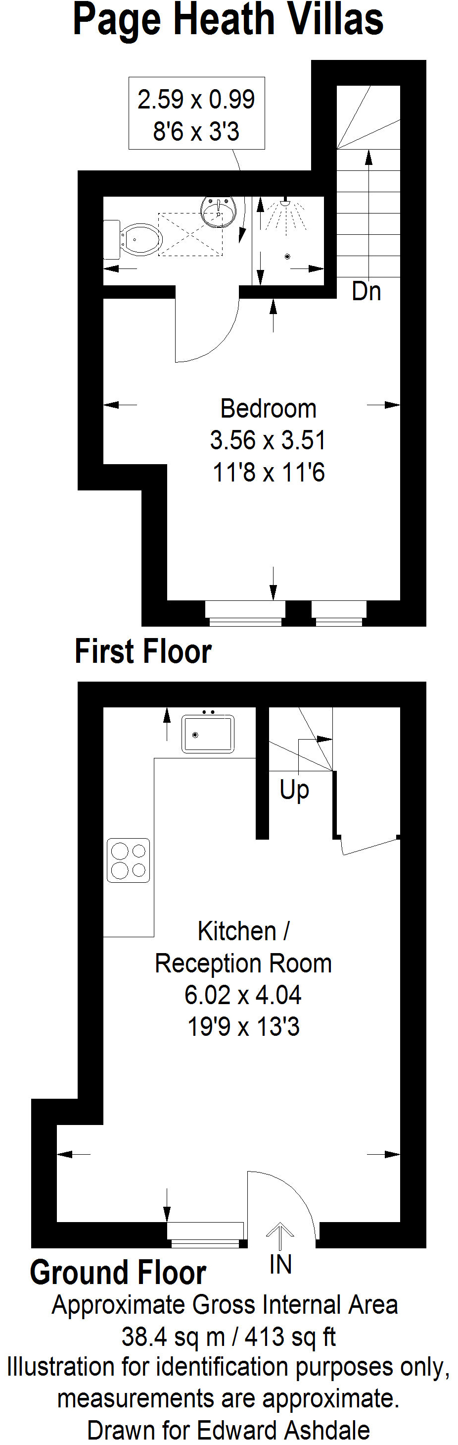 Page Heath Villas, Bickley, Bromley BR1, 1 bedroom flat for sale