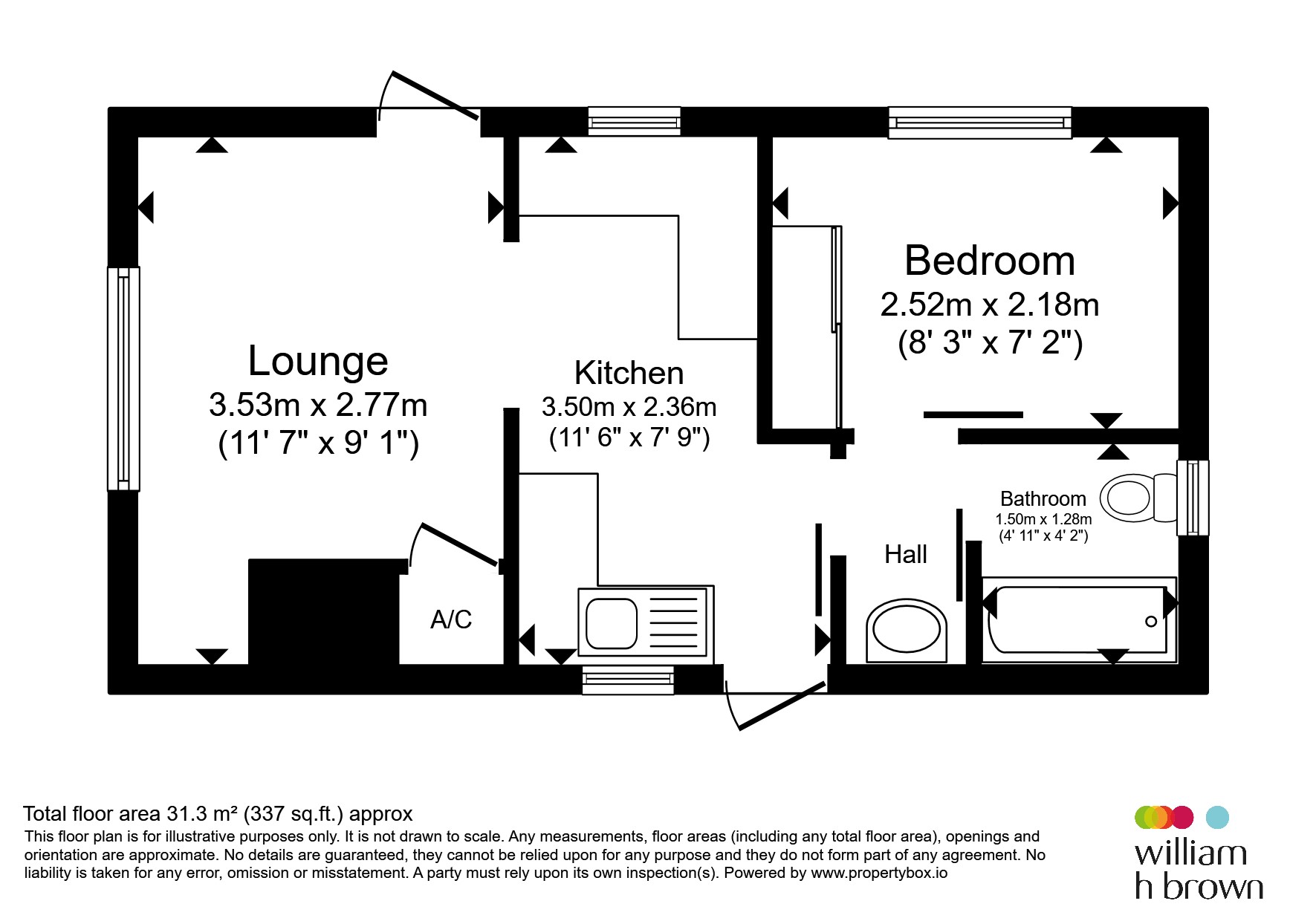 1, First Avenue, Scunthorpe floorplan