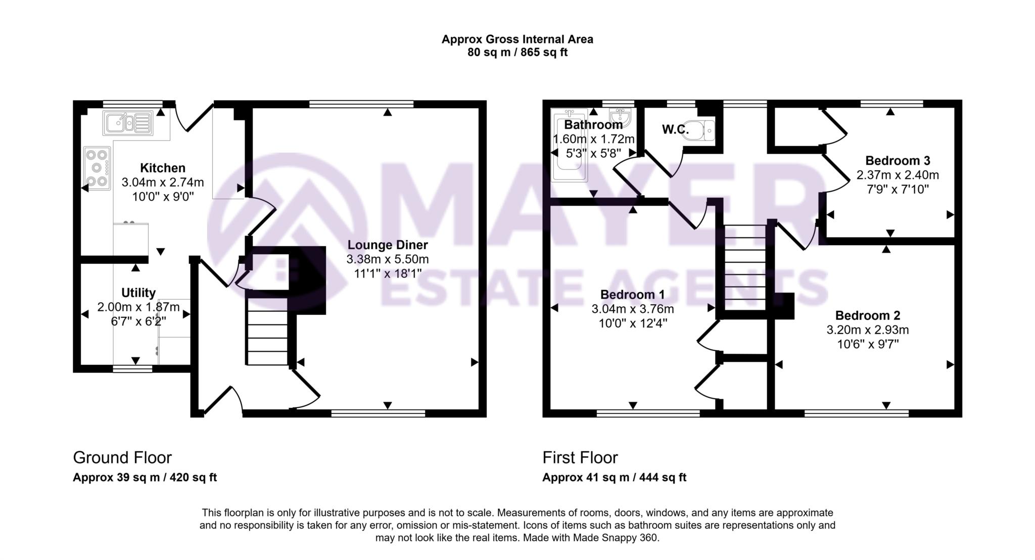 13, Goodwin Avenue, Plymouth floorplan