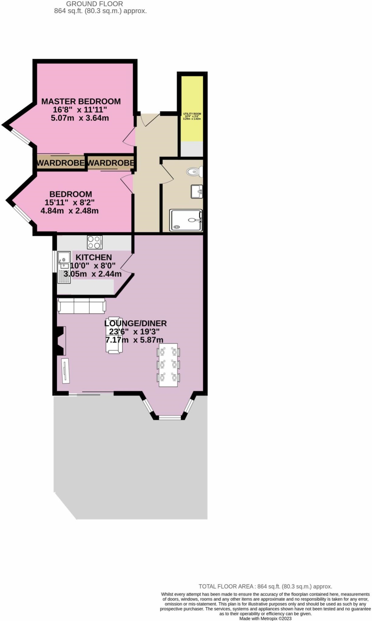1, Southlawn, Wilmslow floorplan