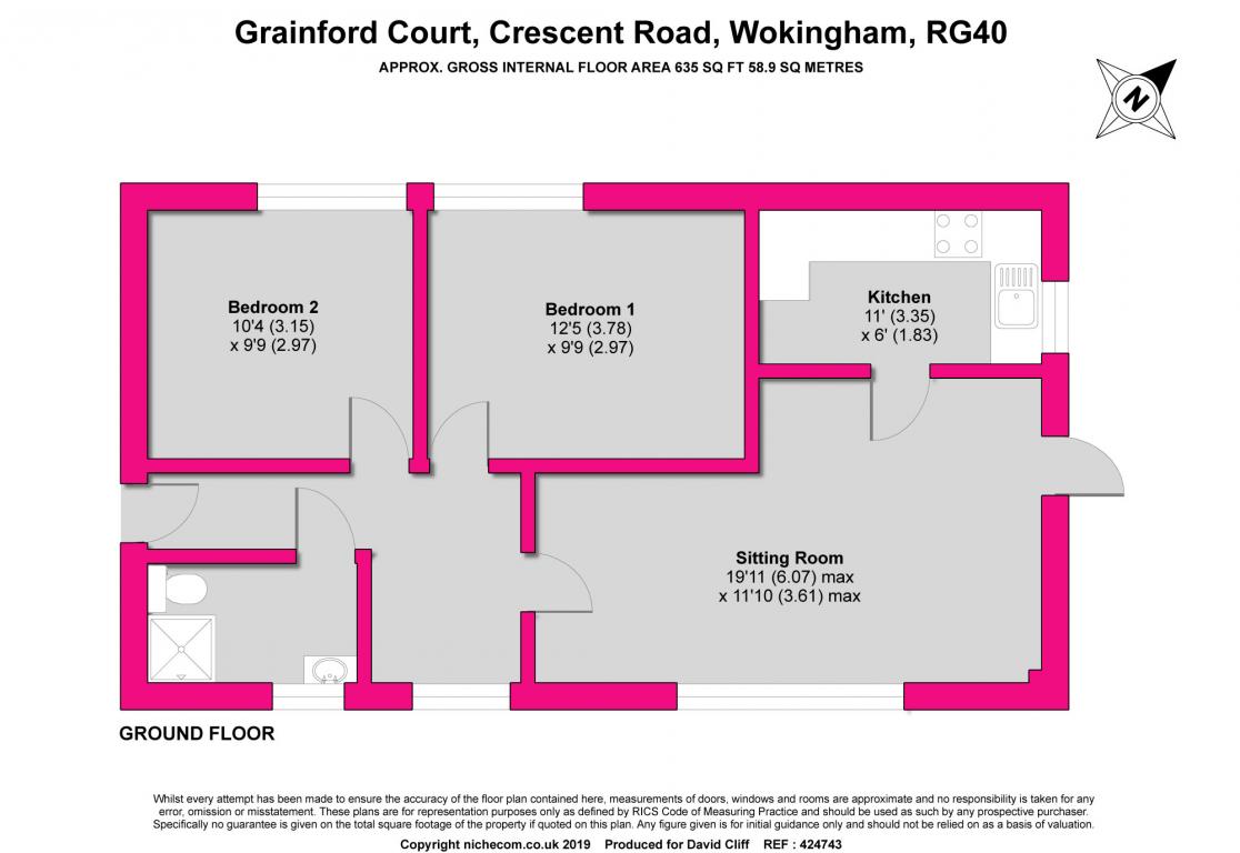 2 Bedrooms Maisonette for sale in Crescent Road, Wokingham RG40