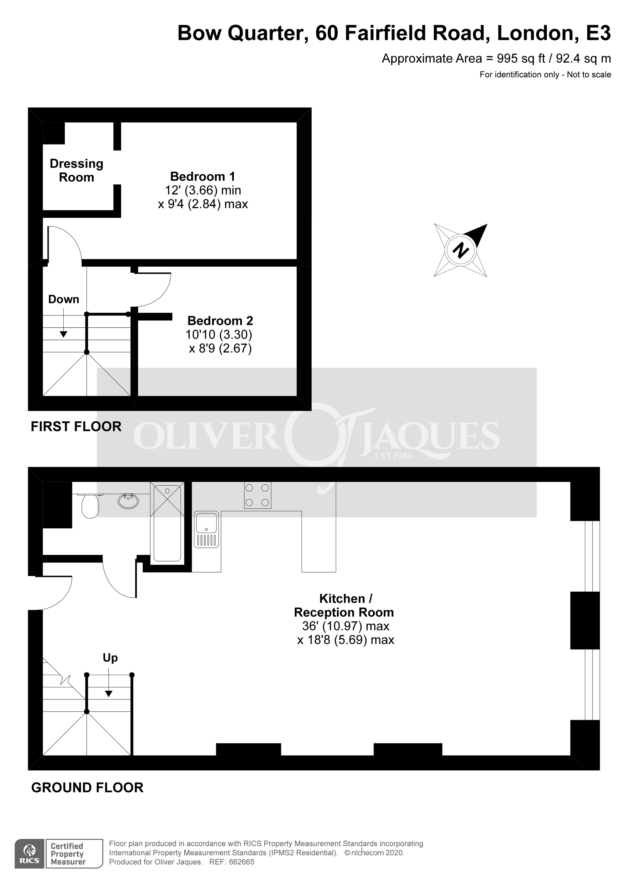 2 bed flat for sale in Fairfield Road, London E3 Zoopla