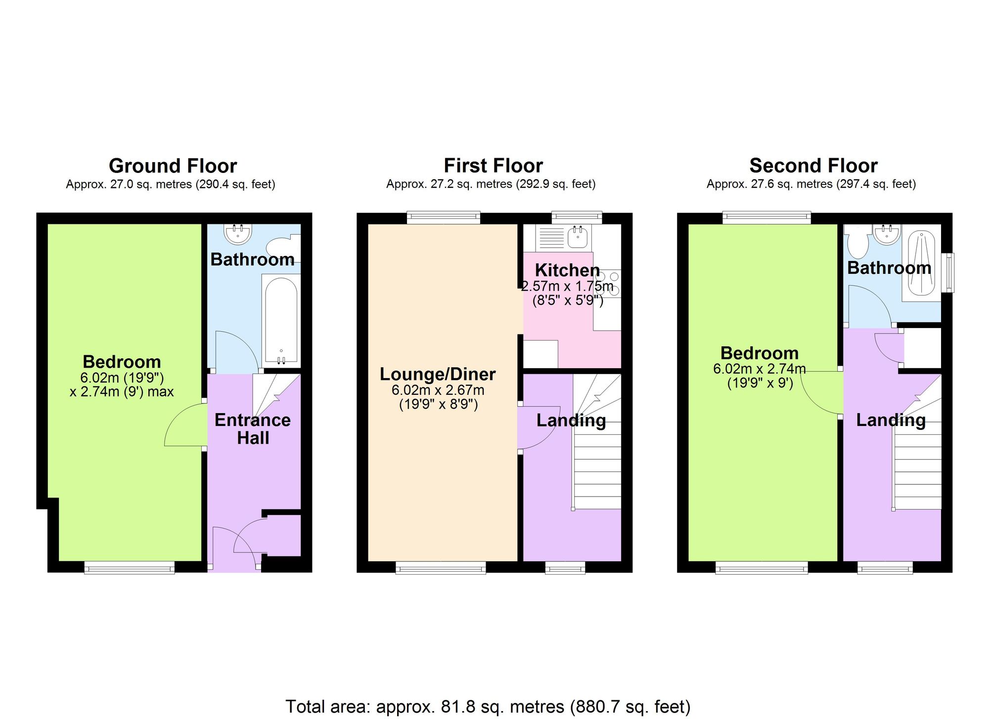 2 Littlegate Road, Paignton floorplan