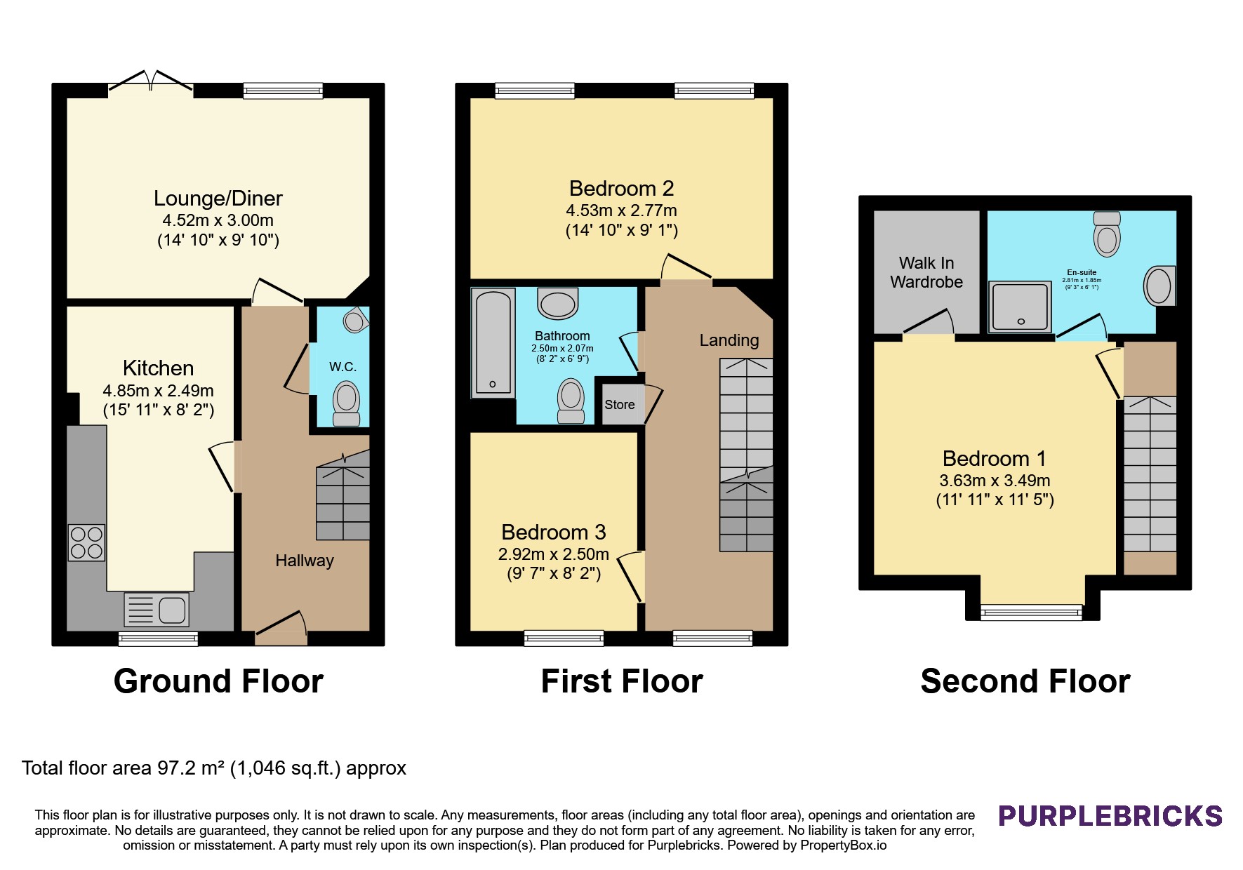 56, North Street, Jarrow floorplan