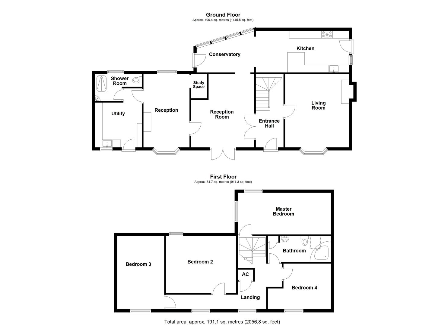 59, Long Row, Llanelli floorplan