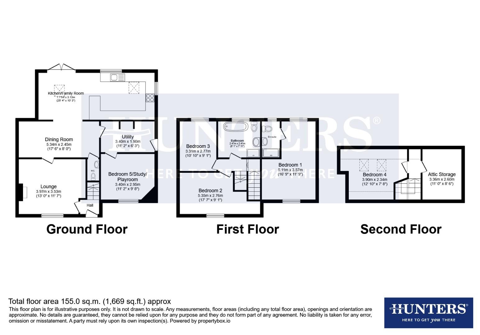 4, Finden Gardens, Harrogate floorplan