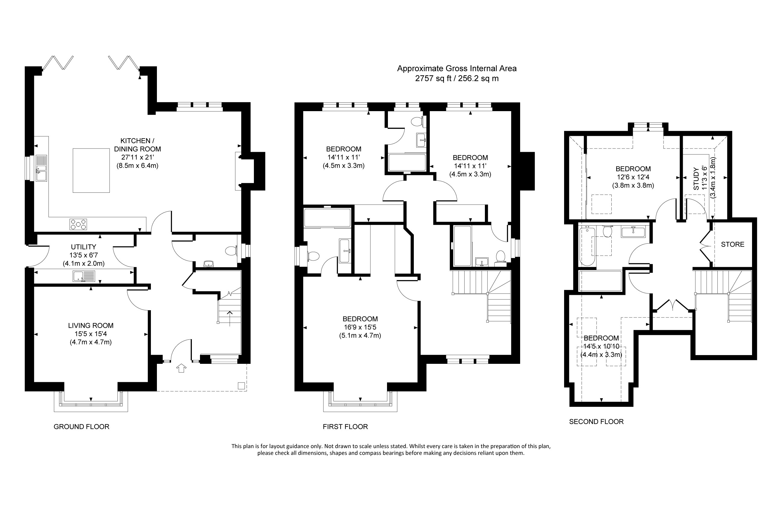 2 Peliforde Place, 166 Old Woking Road, Woking floorplan