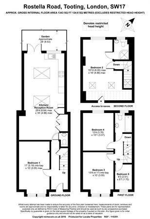 5 Bedrooms Terraced house to rent in Rostella Road, London SW17