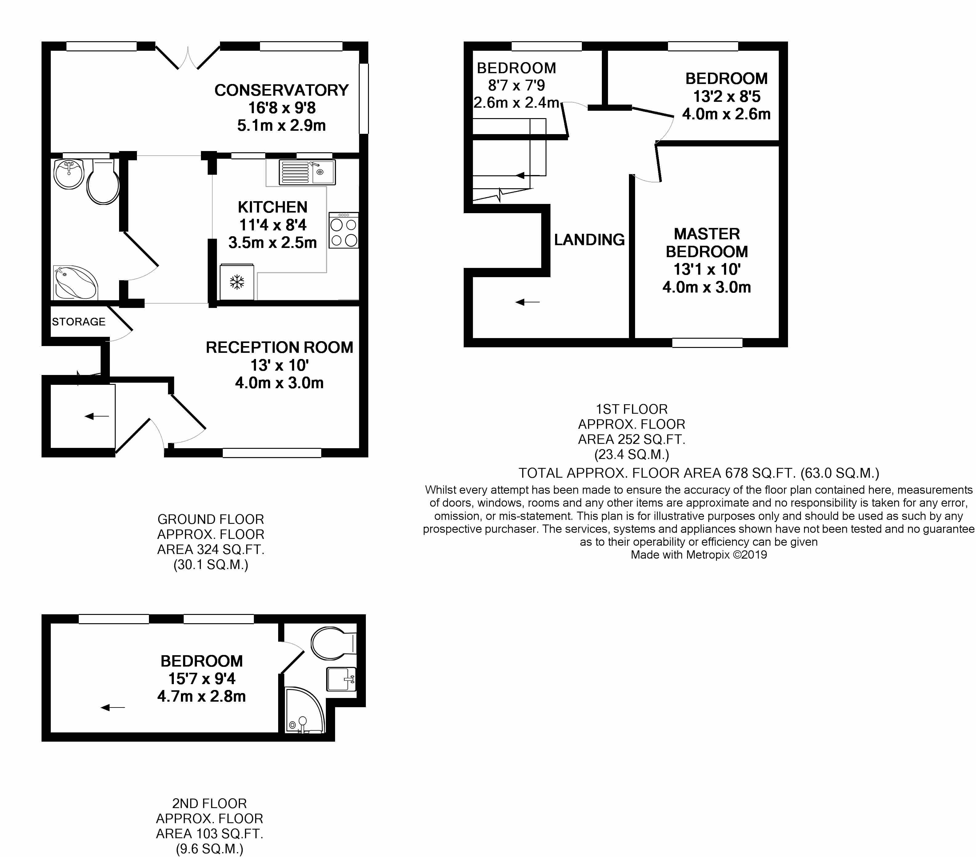 3 Bedrooms Terraced house to rent in Bowerdean Road, High Wycombe HP13