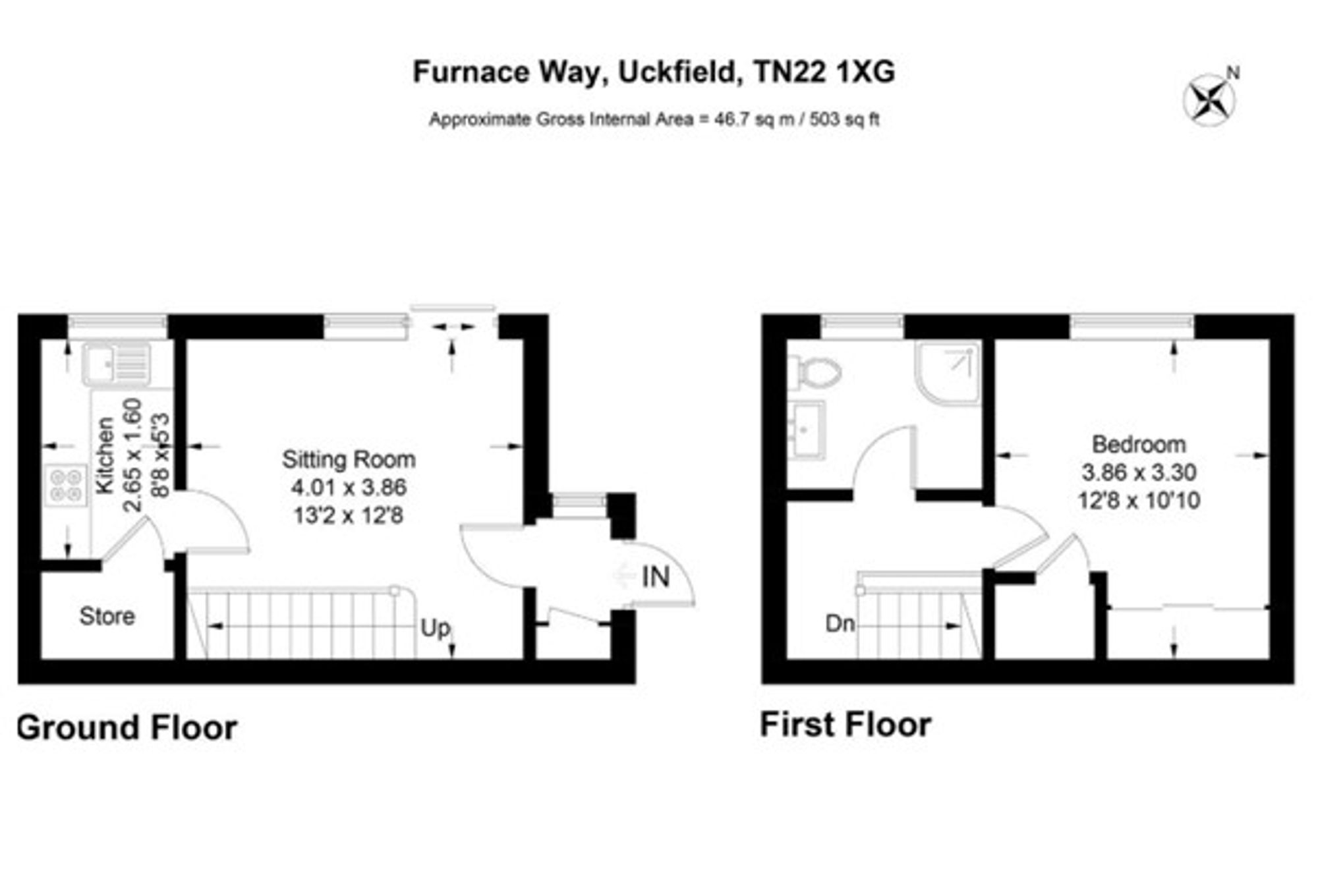 16, Furnace Way, Uckfield, TN22 floorplan