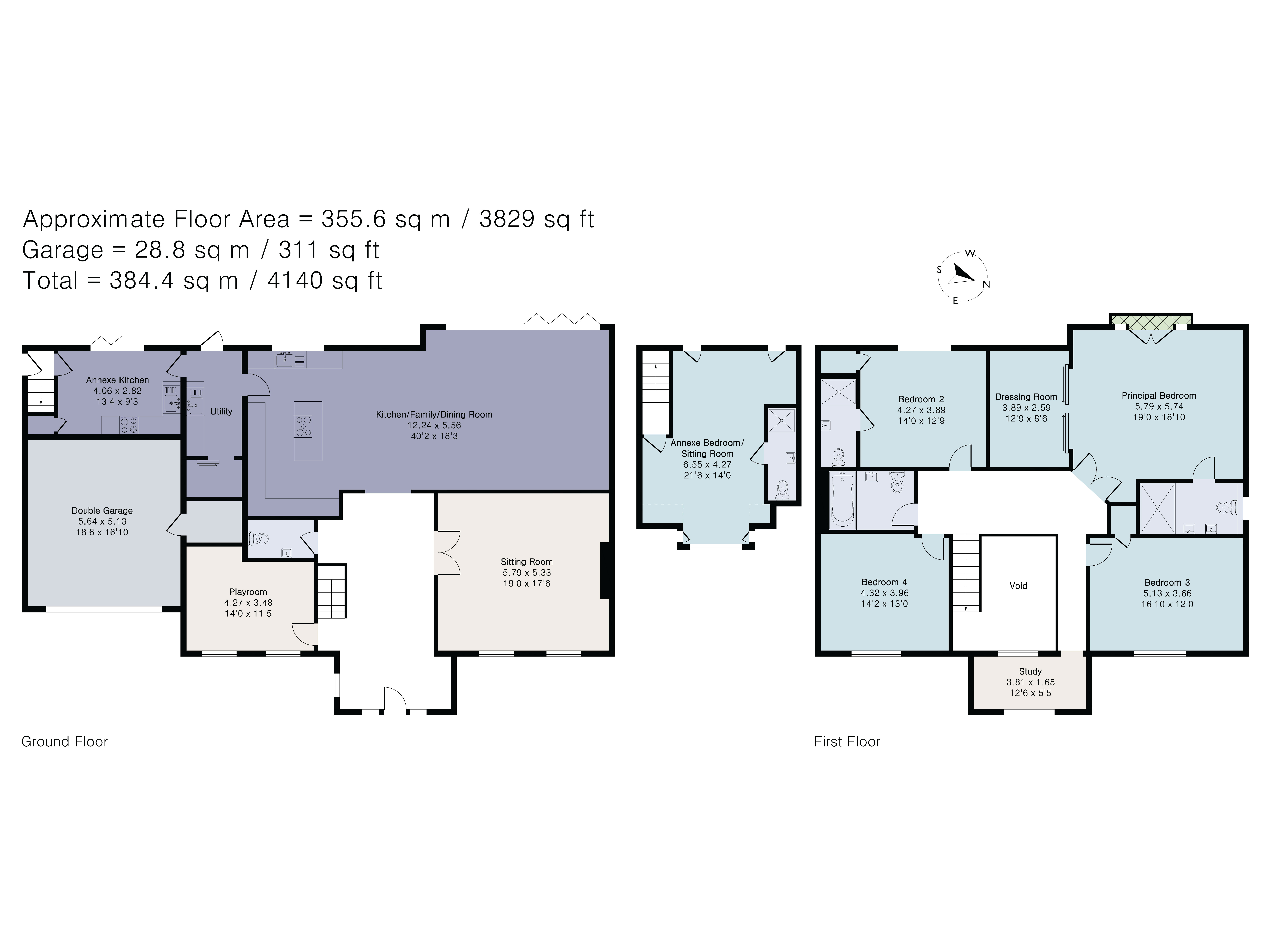 York Lodge,, Silver Wood, West Sussex floorplan