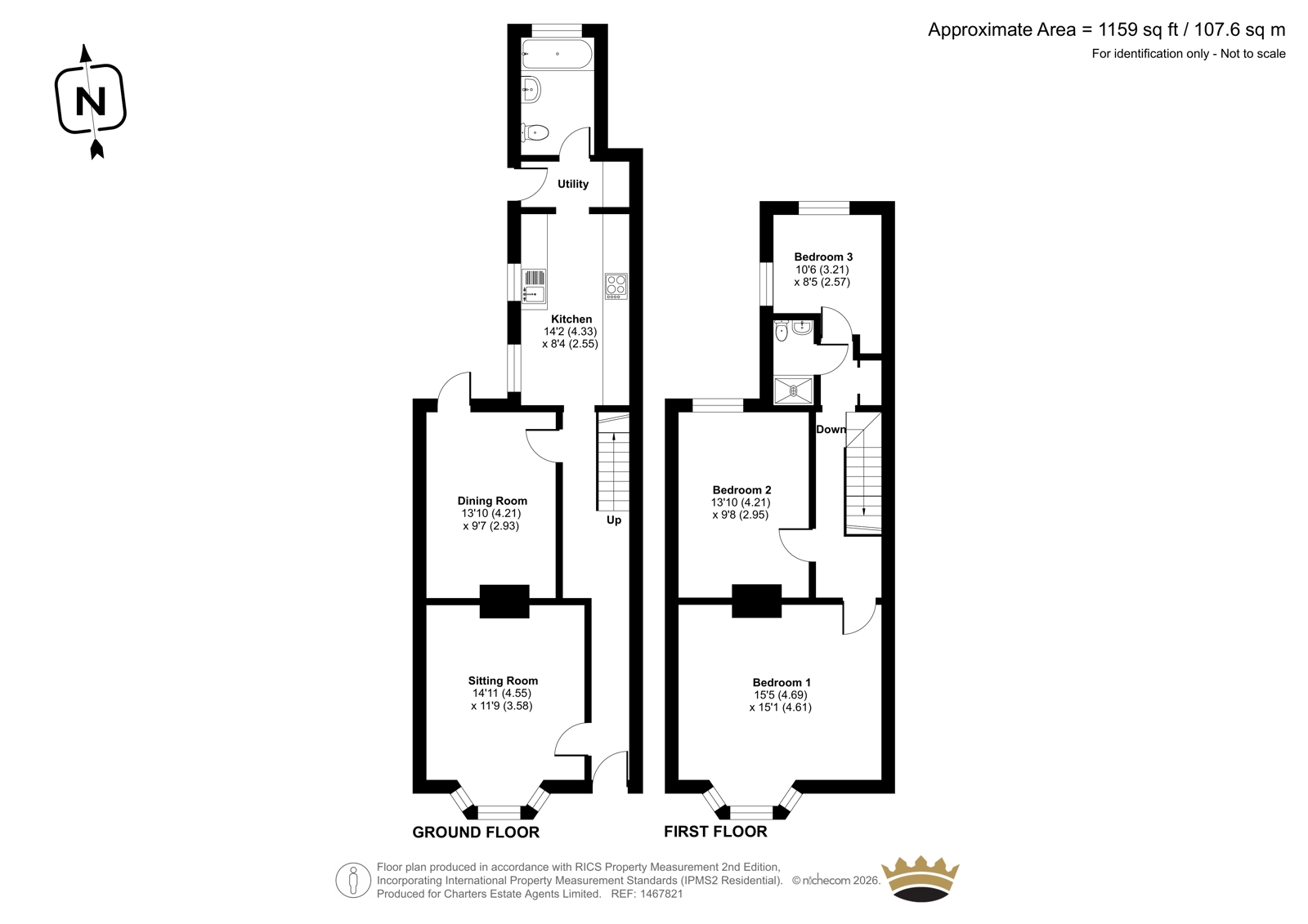 5 Seafield Terrace,, Mayfield Road, Hampshire floorplan