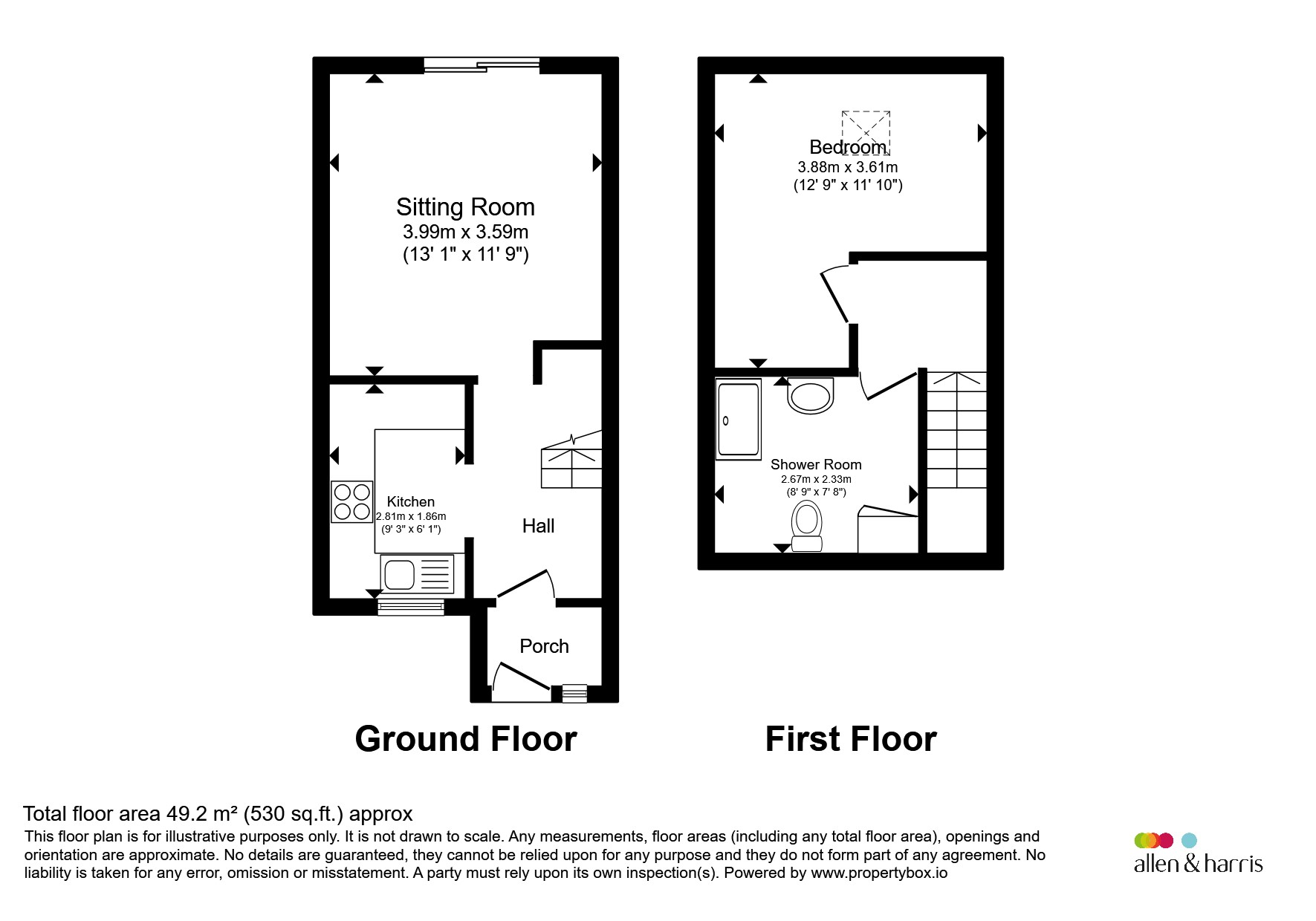 2, Jubilee Terrace, Frome floorplan