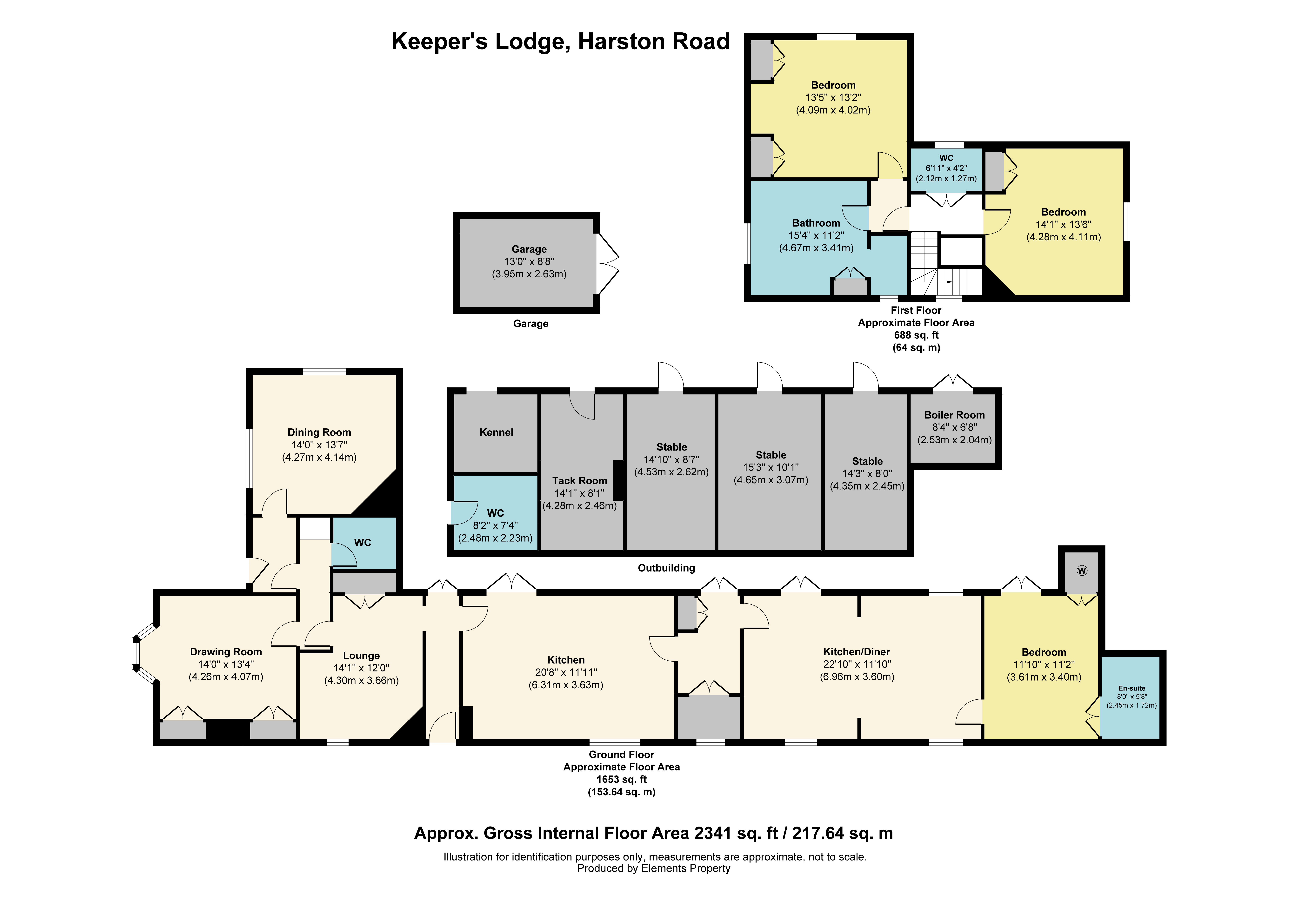 Harston Road, Denton, Grantham, Lincolnshire NG32, 4 bedroom detached