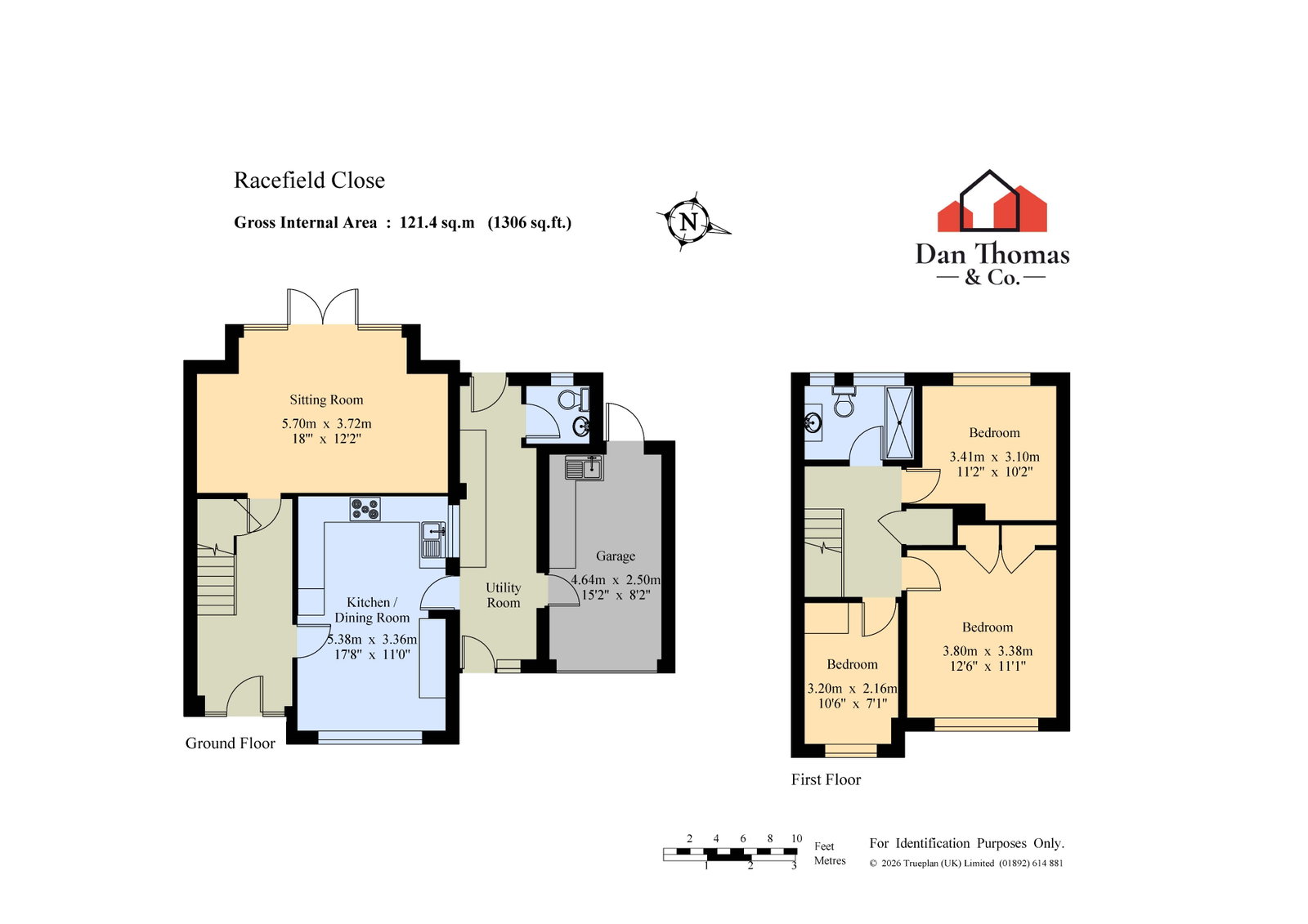 42, Racefield Close, Gravesend floorplan