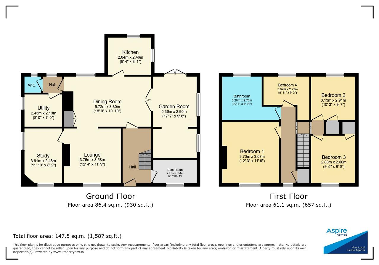 White House, Cross Lane, Wisbech floorplan