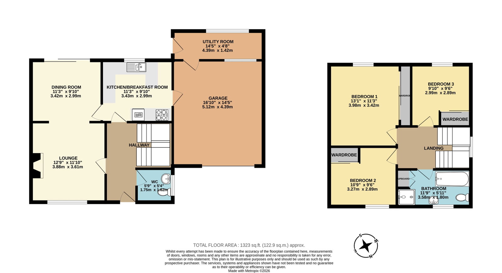 8, Coppice Wood Drive, Plymouth floorplan