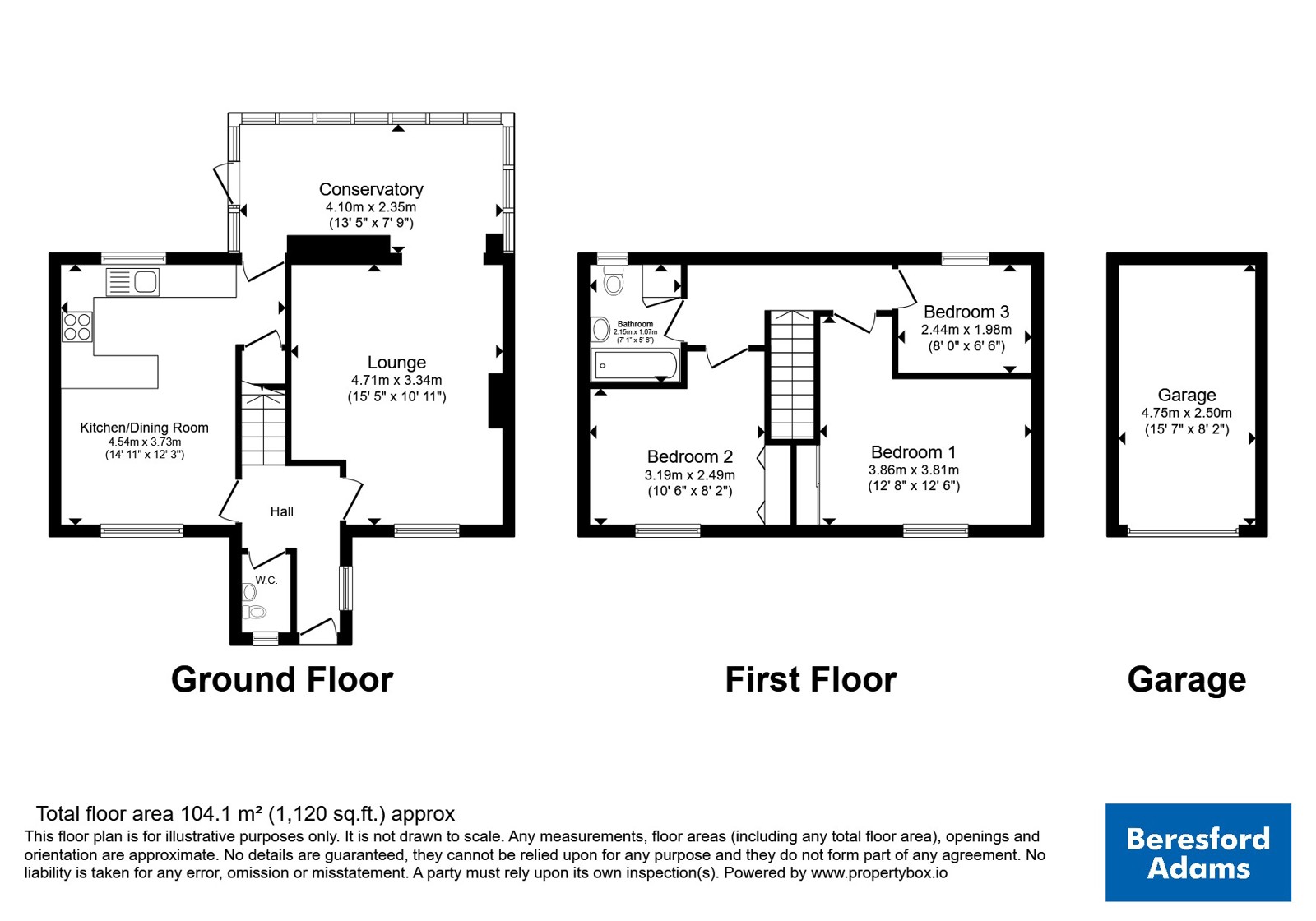 22, Bodelwyddan Avenue, Rhyl floorplan