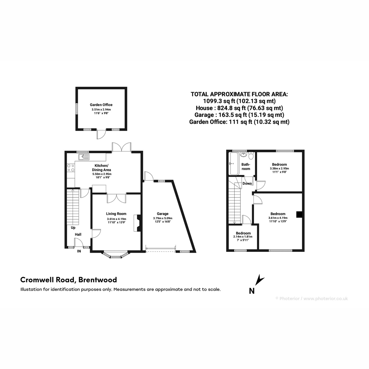 60, Cromwell Road, Brentwood floorplan