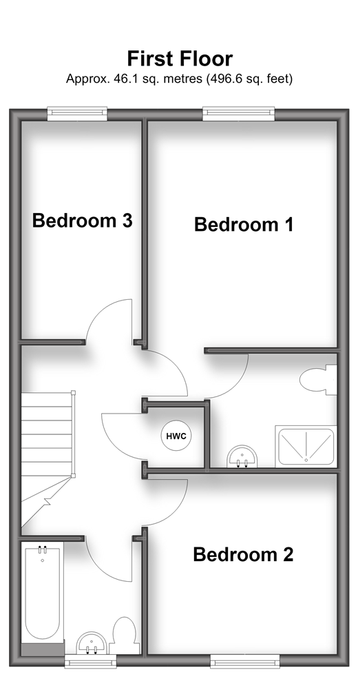 Weymouth Road Wainscott, Rochester floorplan