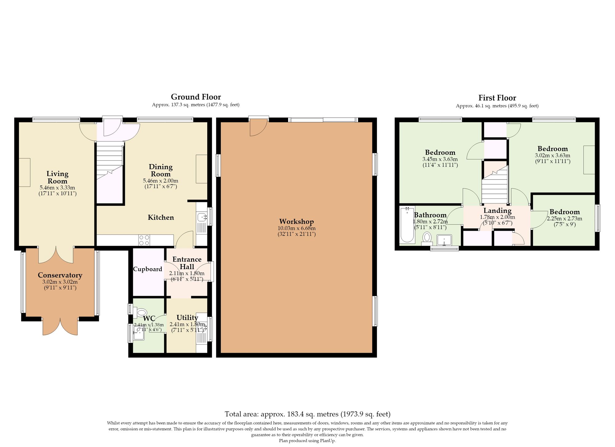 13 Rectory Road, Attleborough floorplan