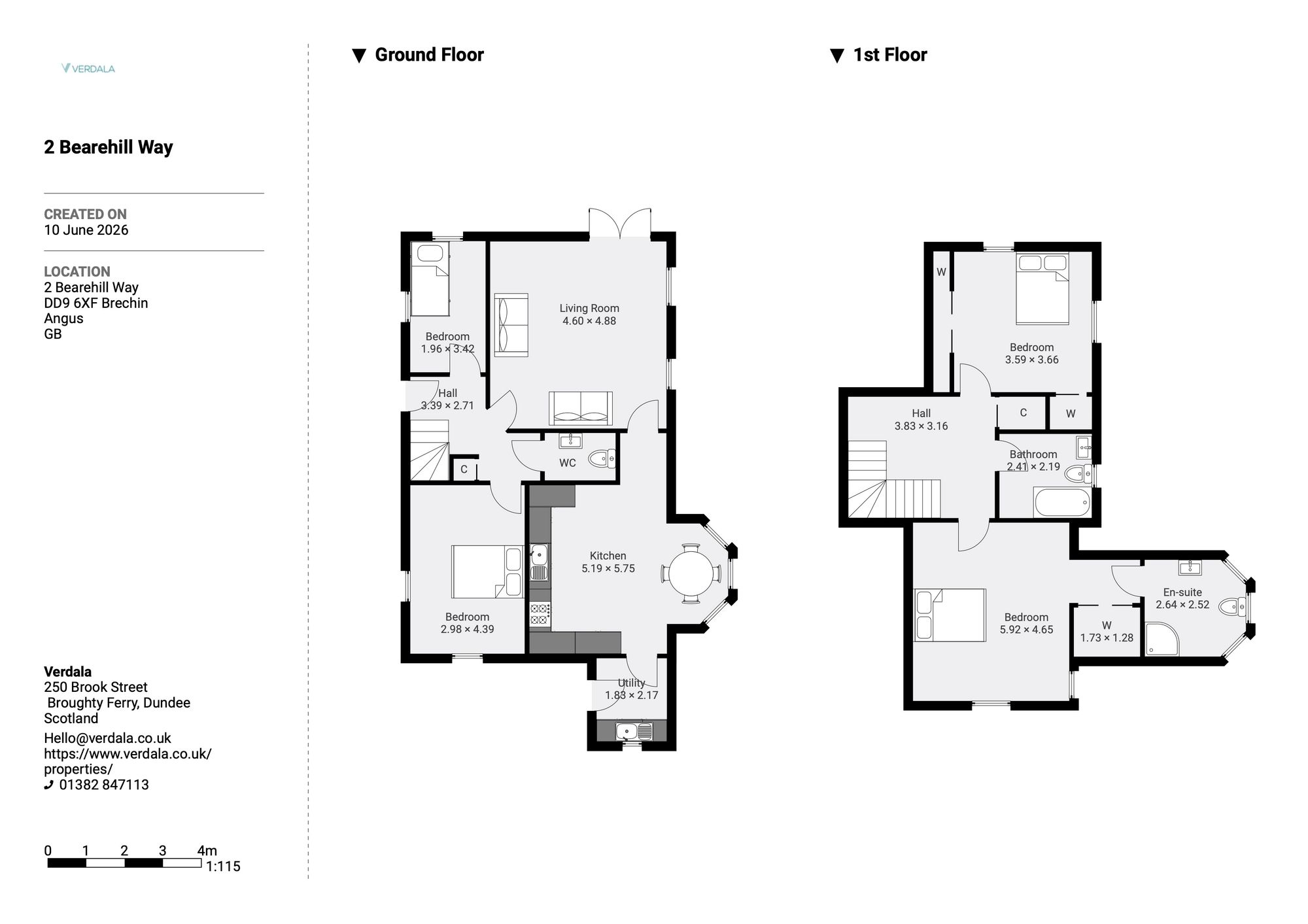 2, Bearehill Way, Brechin, DD9 floorplan
