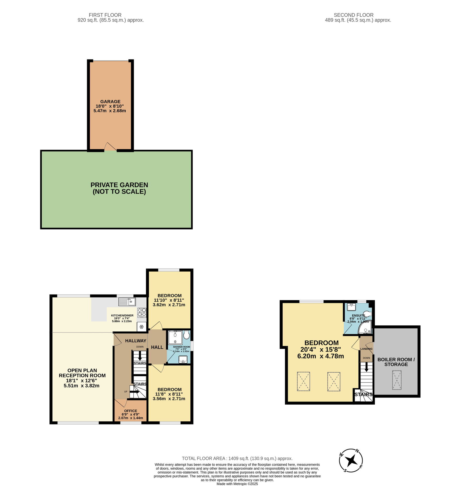 71,First floor flat, Wallis Avenue, Maidstone floorplan