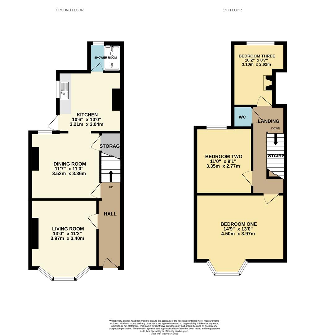 20, Harcourt Road, Uckfield floorplan