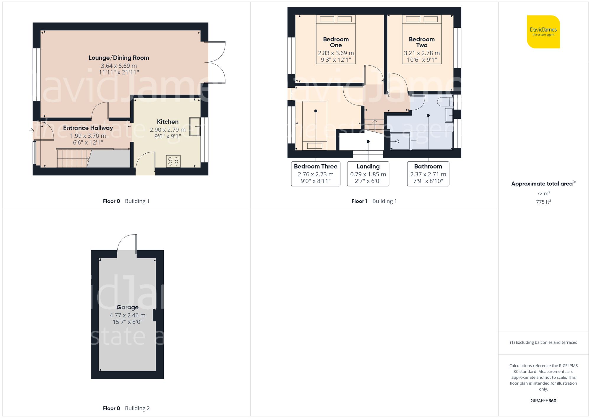 42 Fairview Road, Nottingham floorplan