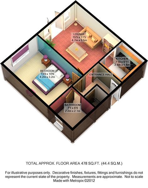 2, Gloucester Court, Denham Green floorplan