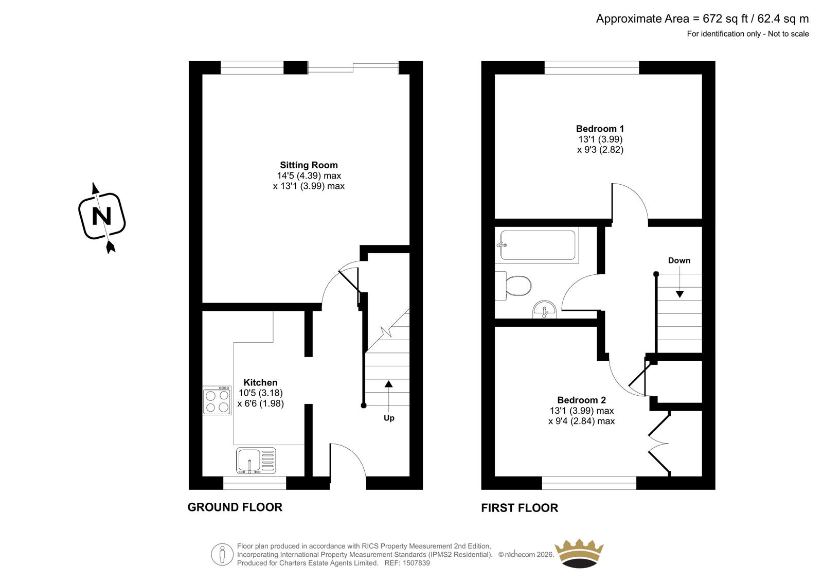 21, Hurlands Place, Surrey floorplan