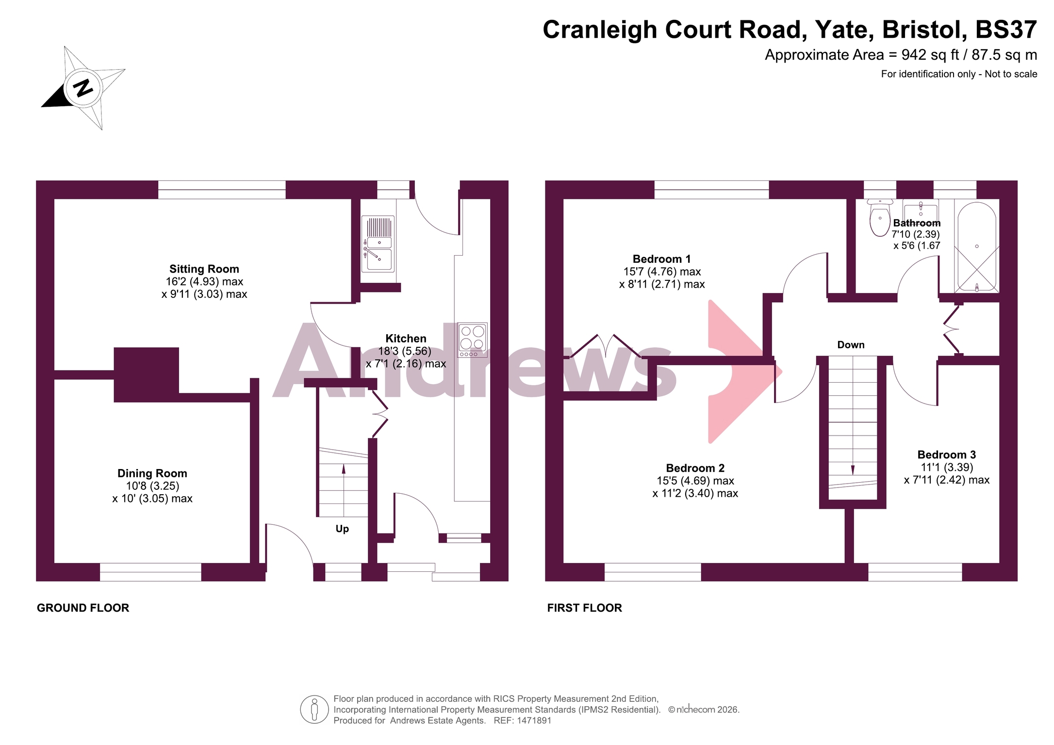 34, Cranleigh Court Road, Bristol floorplan