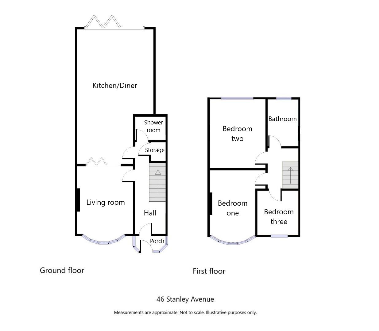 46, Stanley Avenue, Birmingham floorplan