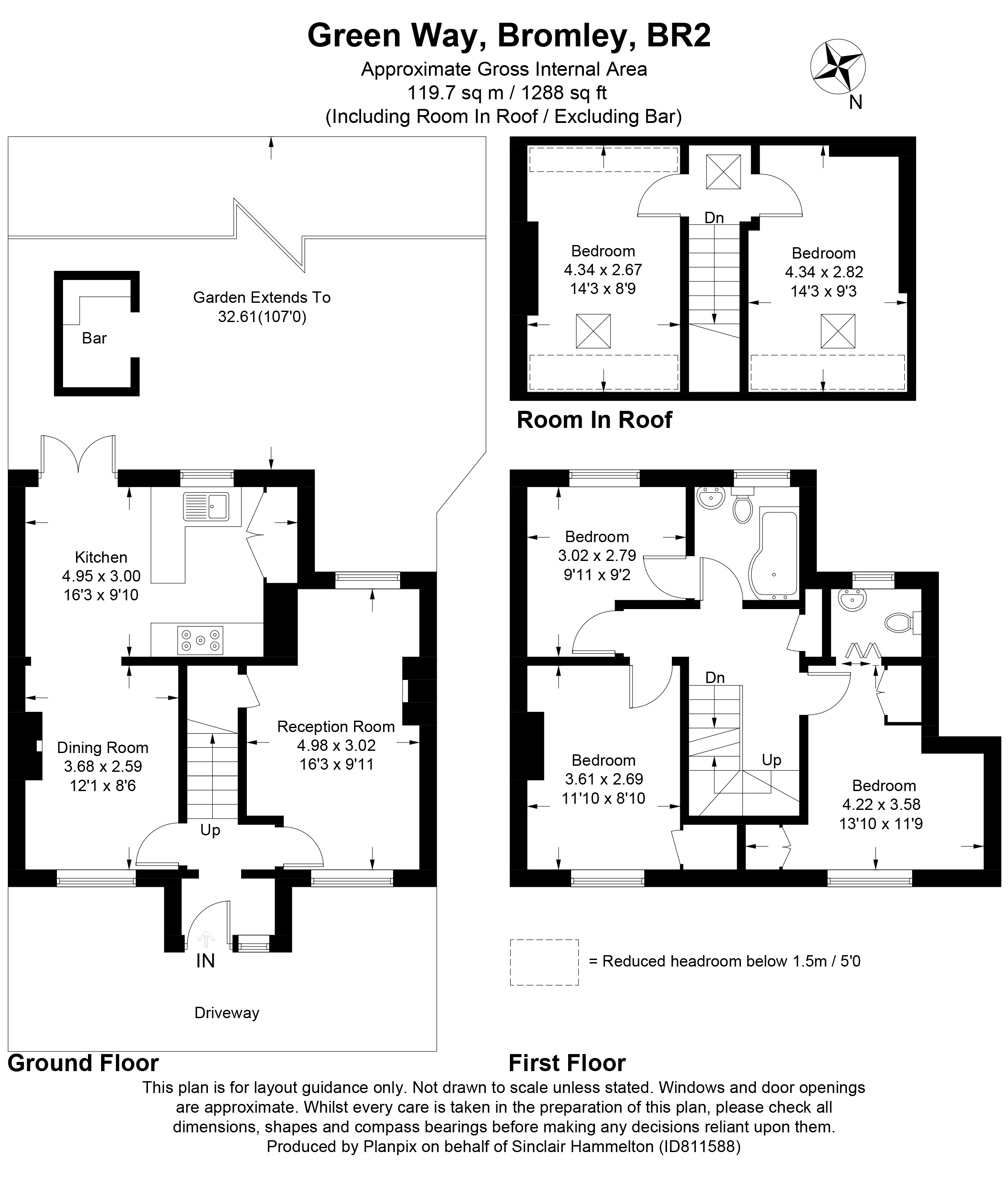 Green Way, Bromley, Kent BR2, 5 bedroom terraced house for sale