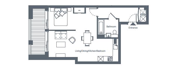 1 Bedrooms Flat to rent in The Avenue, Queens Park NW6