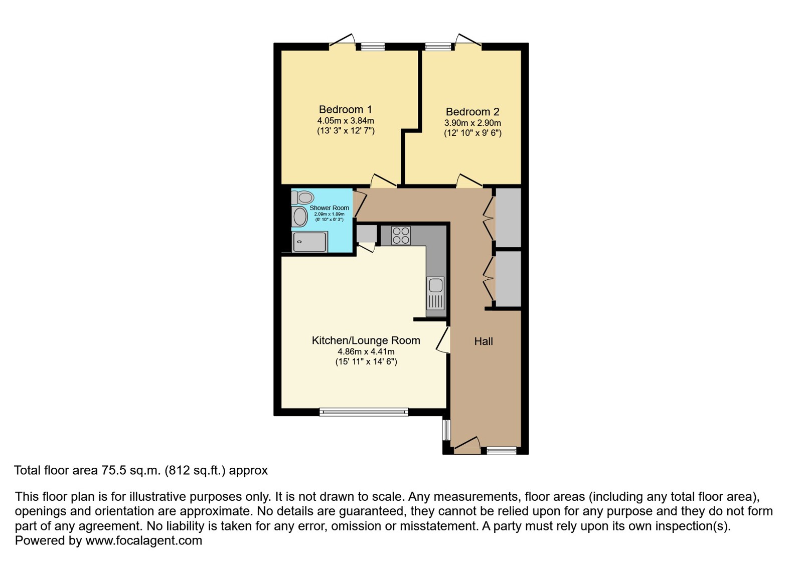 1, Adel Manor Gardens, Yorkshire floorplan