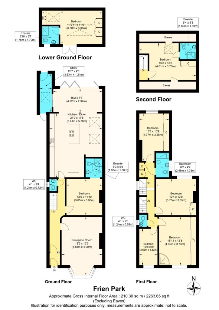 39, Friern Park, North Finchley floorplan