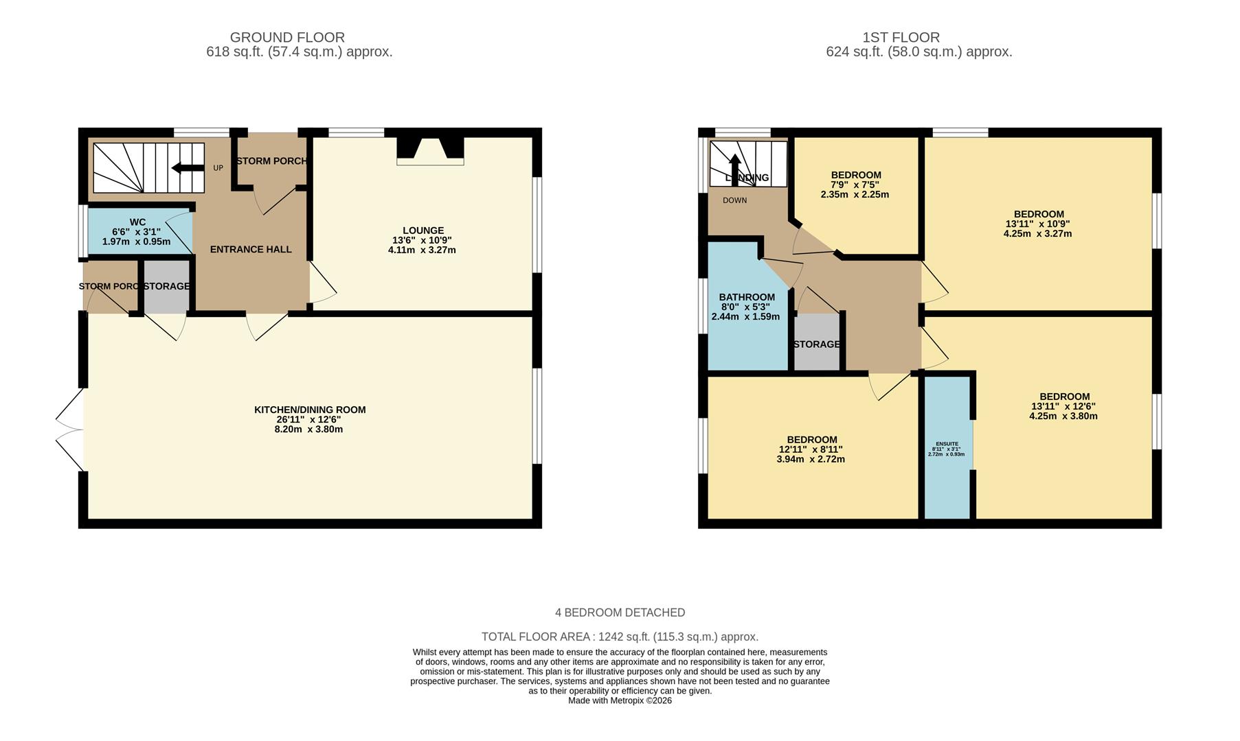 95, Lansdowne Road, Worthing floorplan