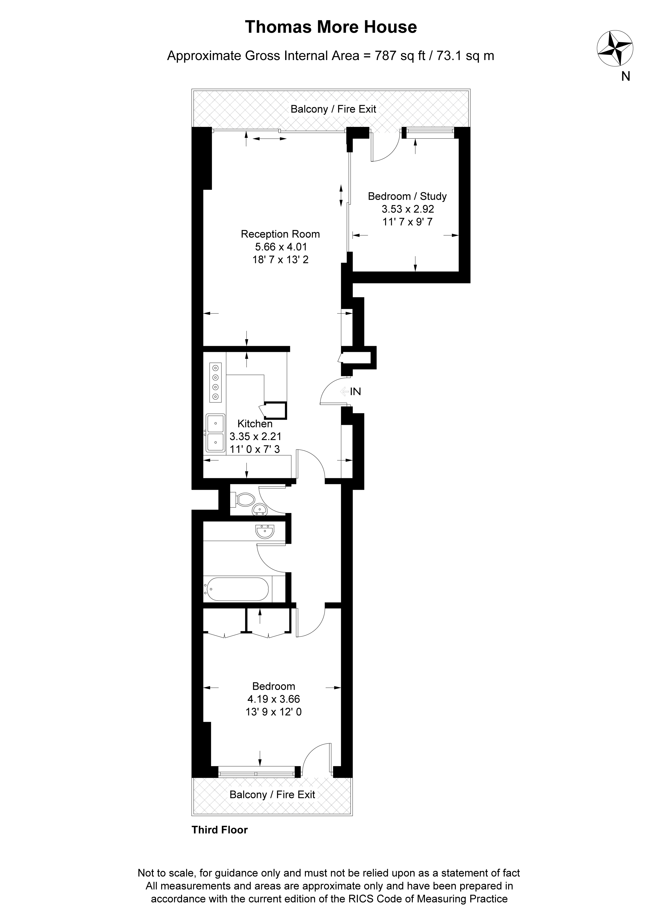 1 Bedrooms Flat for sale in Thomas More House, Barbican, London EC2Y