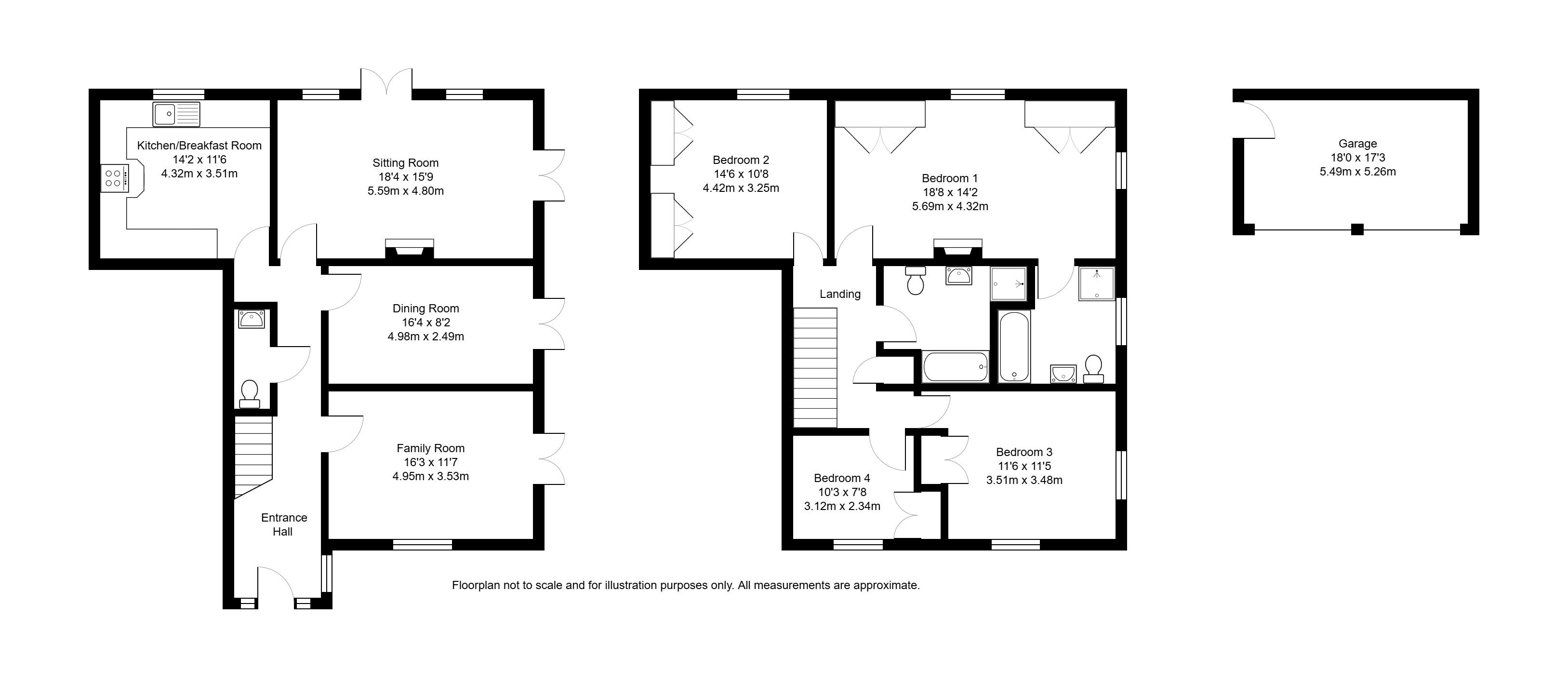 56, The Haydens, Tonbridge floorplan