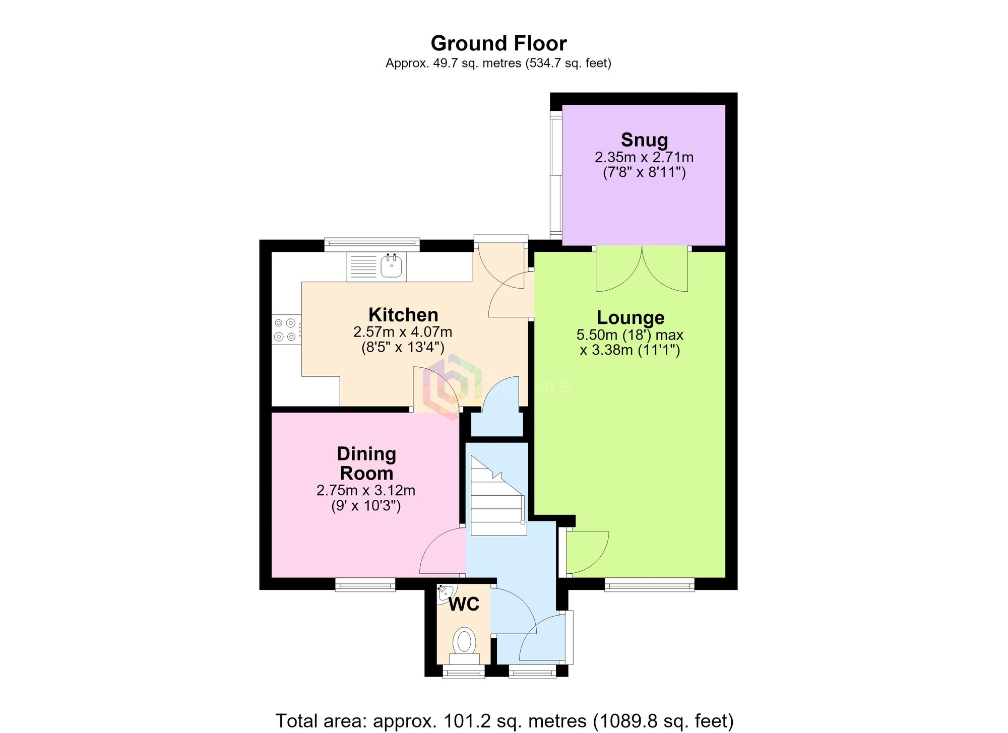 20 Bright Meadow, Sheffield floorplan